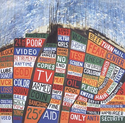 Hail To The Thief por Radiohead, capa do álbum