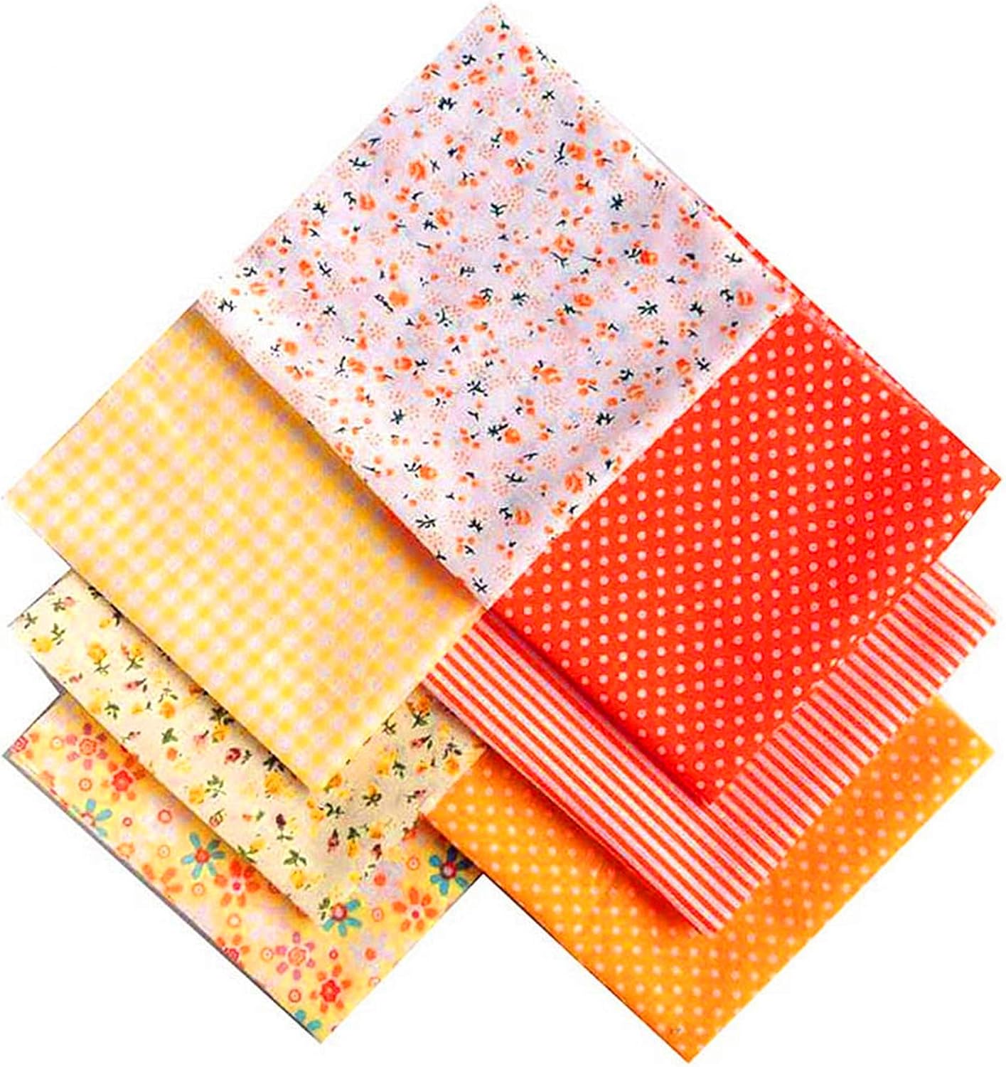 Limeow 50x50 Fabric Squares Bundles 50cm Tightly Woven Cotton Craft
