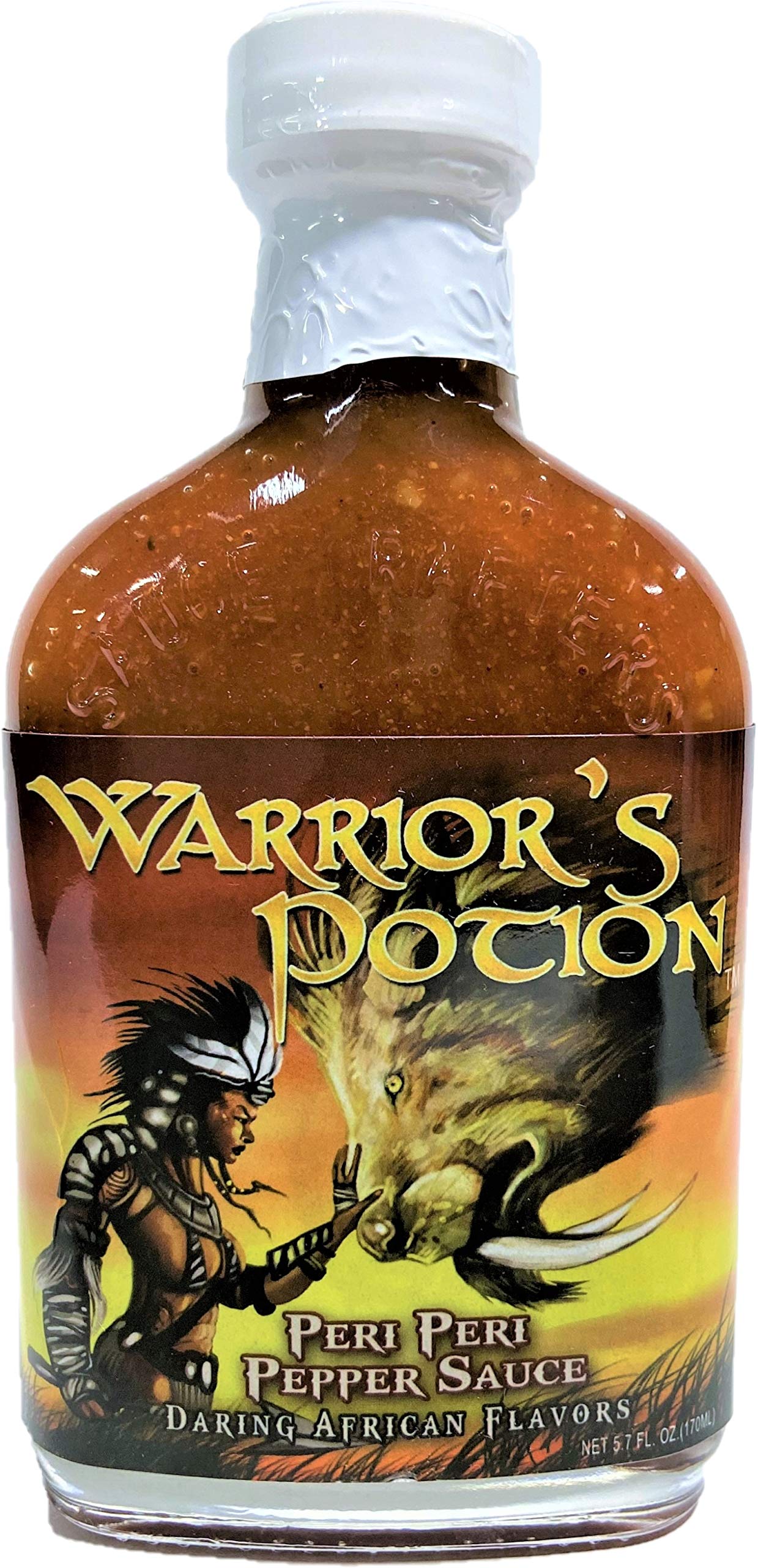 Warrior's Potion Peri Peri Hot Pepper Sauce 5.7oz