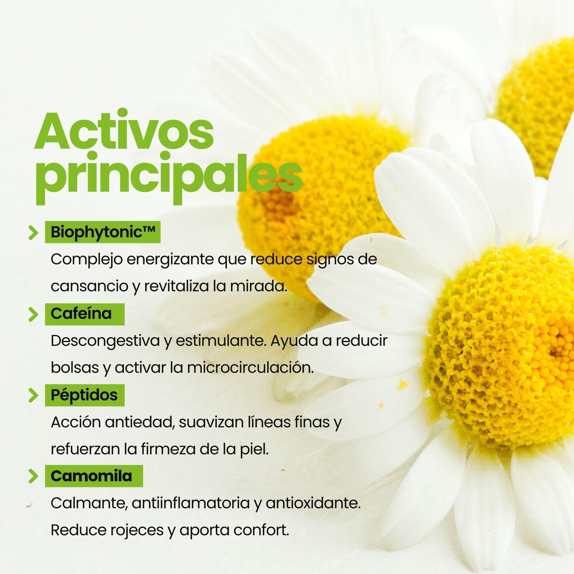 Lourdes Moreno | Contorno Flash Revitalizador con Cafeina | 12ml | Roll-on Refrescante Para Contorno Ojos | Formula Antifatiga Que Reduce La Apariencia De Bolsas Y Ojeras | Efecto Flash Inmediato