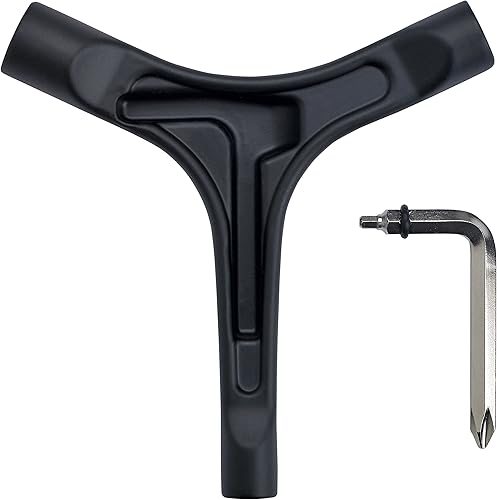 Vista 10 de Herramienta de patinaje todo en uno, herramienta T, herramienta Y para patinetas, longboards, mini patinetas y cruceros plateado