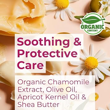 Minoris Organic Nappy Rash Cream (55g) – Zinc Oxide Barrier Balm for Newborns & Sensitive Skin – Fragrance-Free, Vegan & Hypoallergenic