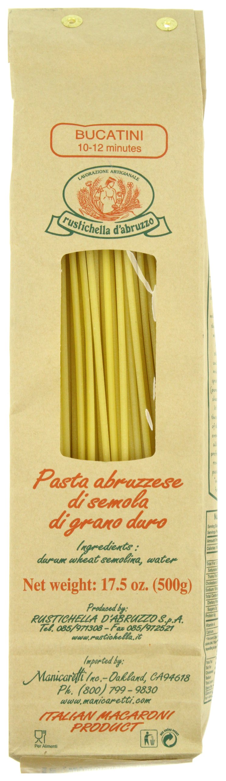 Rustichella d'AbruzzoBucatini, 17.5 oz
