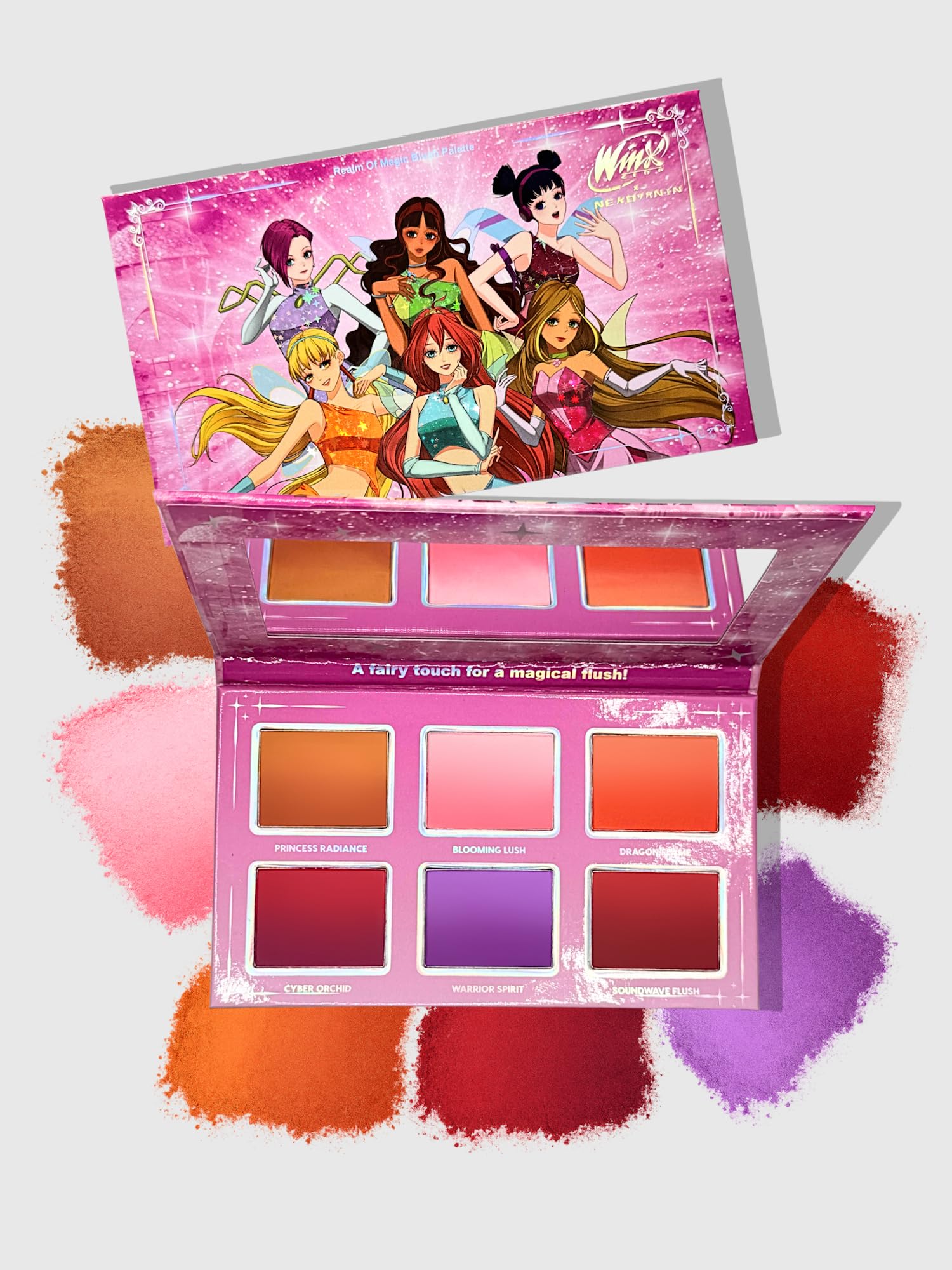 Amazon.com : Winx Club x Nekoyanin Realm Of Magic Blush Palette