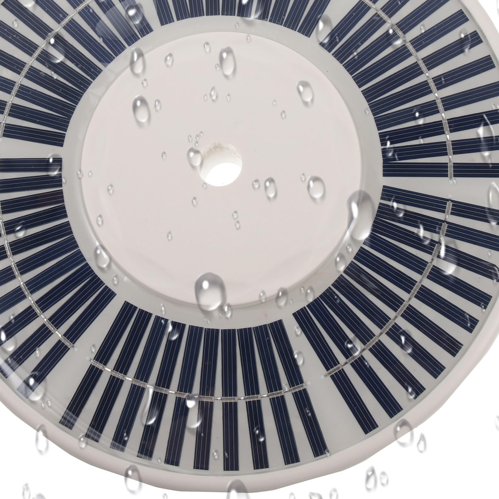 Lampe Solaire pour Mât de Drapeau LED 128, 5w, Ip55