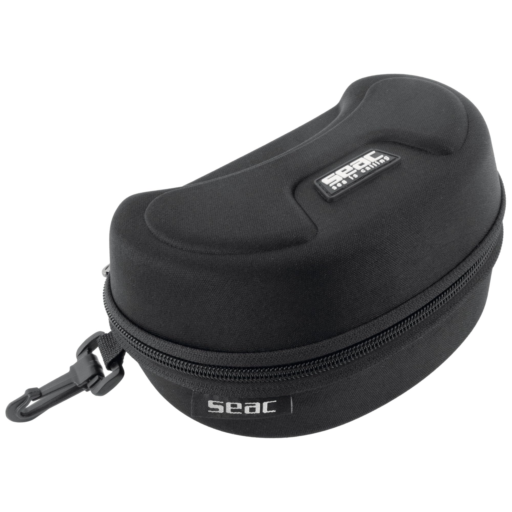 SEAC Afrodite, Masque de Plongée à Volume Réduit avec Verres Trempés 3 mm, Jupe Comfort en Silicone, Boucle 3D Réglable