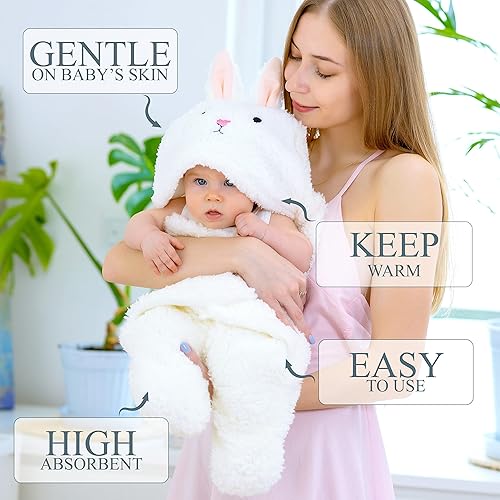 Miniatura 8 de Manta para bebé recién nacido de 0 a 6 meses, linda felpa ultra suave, esencial imprescindible para bebés, niñas y niños, accesorios para bebés,