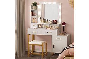 Glamorous Vanity Desk for Effortless Makeup
