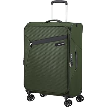Samsonite Litebeam Spinner M Expandable Case 66 cm 67/73 L Green Climbing Ivy