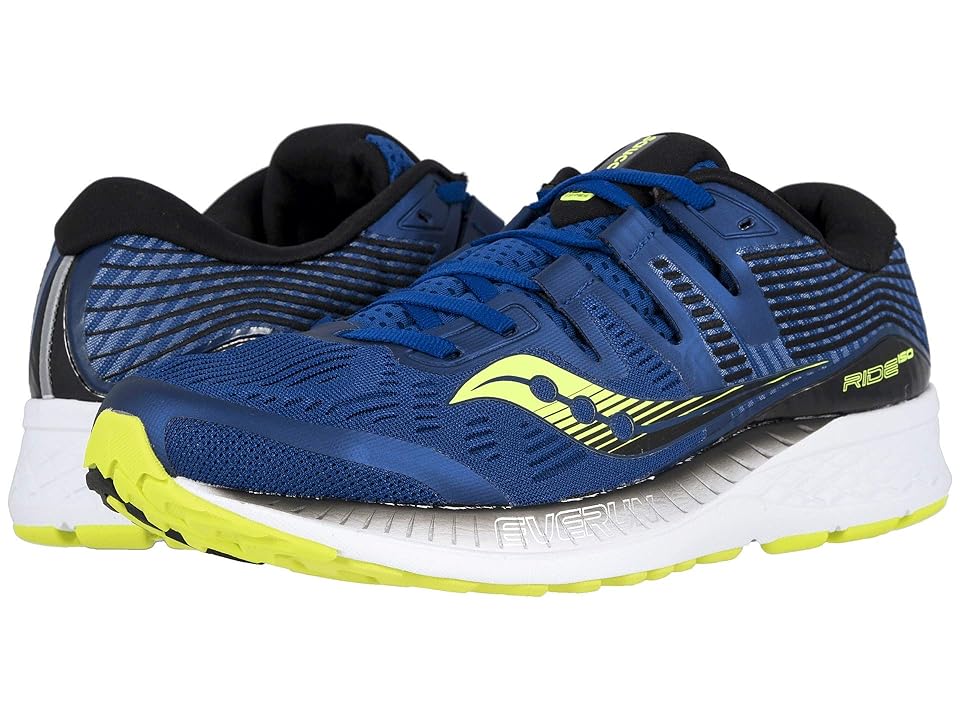 

Saucony Ride ISO (Navy/Citron) Men's Running Shoes, Multi