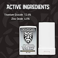 Vista 6 de Headhunter Protector solar FPS 45, protector solar impermeable para surf Waterman, protector solar facial resistente al agua para protección ultra