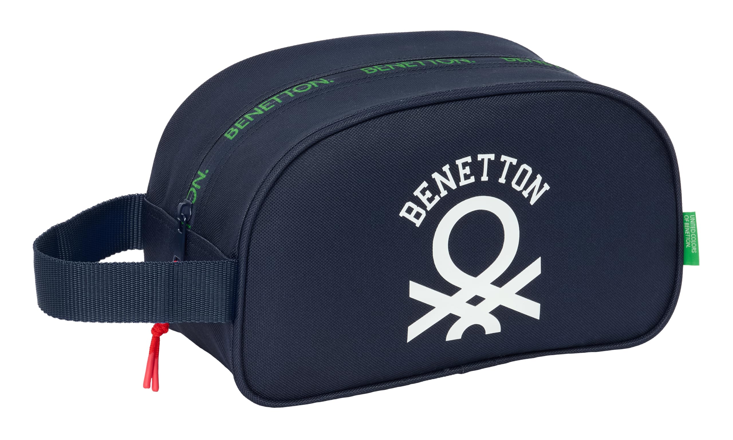 Benetton Together - Medium Children's School Toiletry Bag with Handle, Children's Toiletry Bag, Adaptable to Cart, Easy Cleaning, Comfortable and Versatile, Quality and Resistance, 26 x 12 x 15 cm