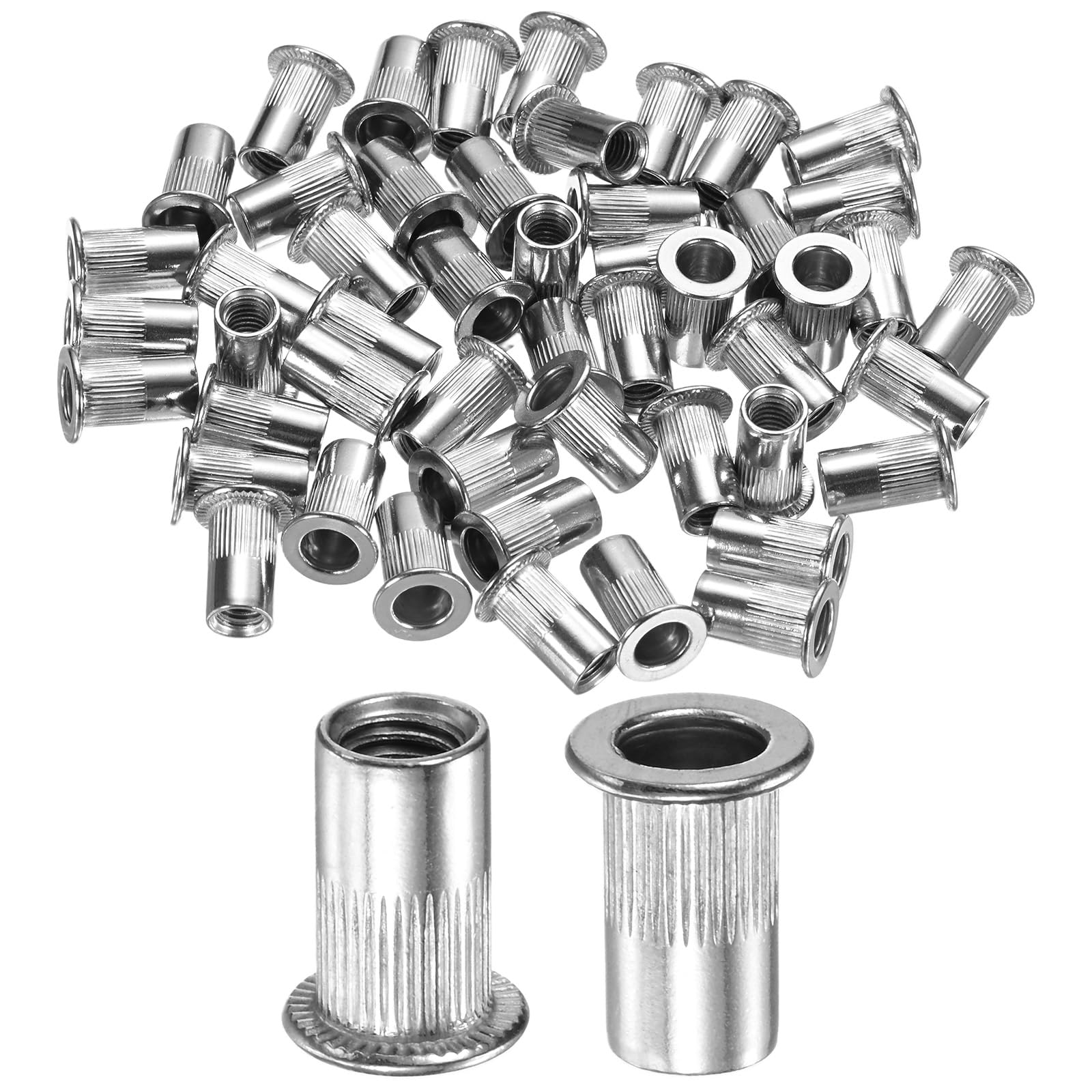 M METERXITY 50-Pack M5x13mm Rivet Nuts