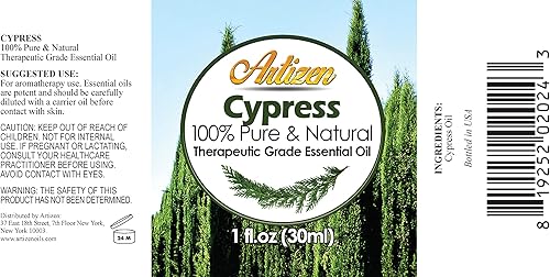 Miniatura 2 de Aceite esencial Artizen (100 % puro y natural, sin diluir) de calidad terapéutica, botella gigante. Ideal para aromaterapia, relajación, terapia