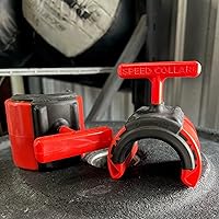 Vista 4 de Collar de velocidad, clips de barra más rápidos para levantamiento de pesas, levantamiento de pesas y levantamiento olímpico