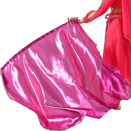 Miniatura 6 de Wuchieal Bandera flexible metálica ligera de plumas de 45 x 51 pulgadas, colores portátiles y vibrantes (varilla flexible, rosa oscuro)