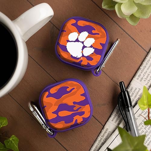 Miniatura 2 de AFFINITY BANDS Clemson Tigers Camo HDX - Funda compatible con Samsung Galaxy Buds Pro