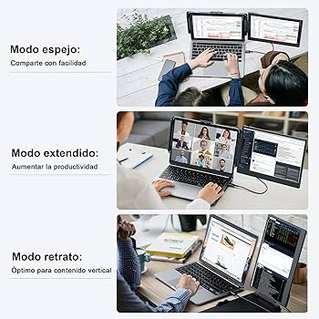 Amazon.co.jp: デュアルディスプレイ ダブルモニター 、14インチ