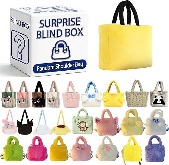 Amazon.com: Cute Surprise Blind Box Random Kawaii Shoulder Bag for ...