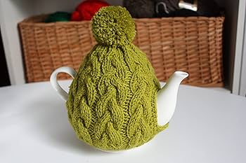 Amazon.com: Tea cozy for teapot 4-6 cup, tea cozy with pom
