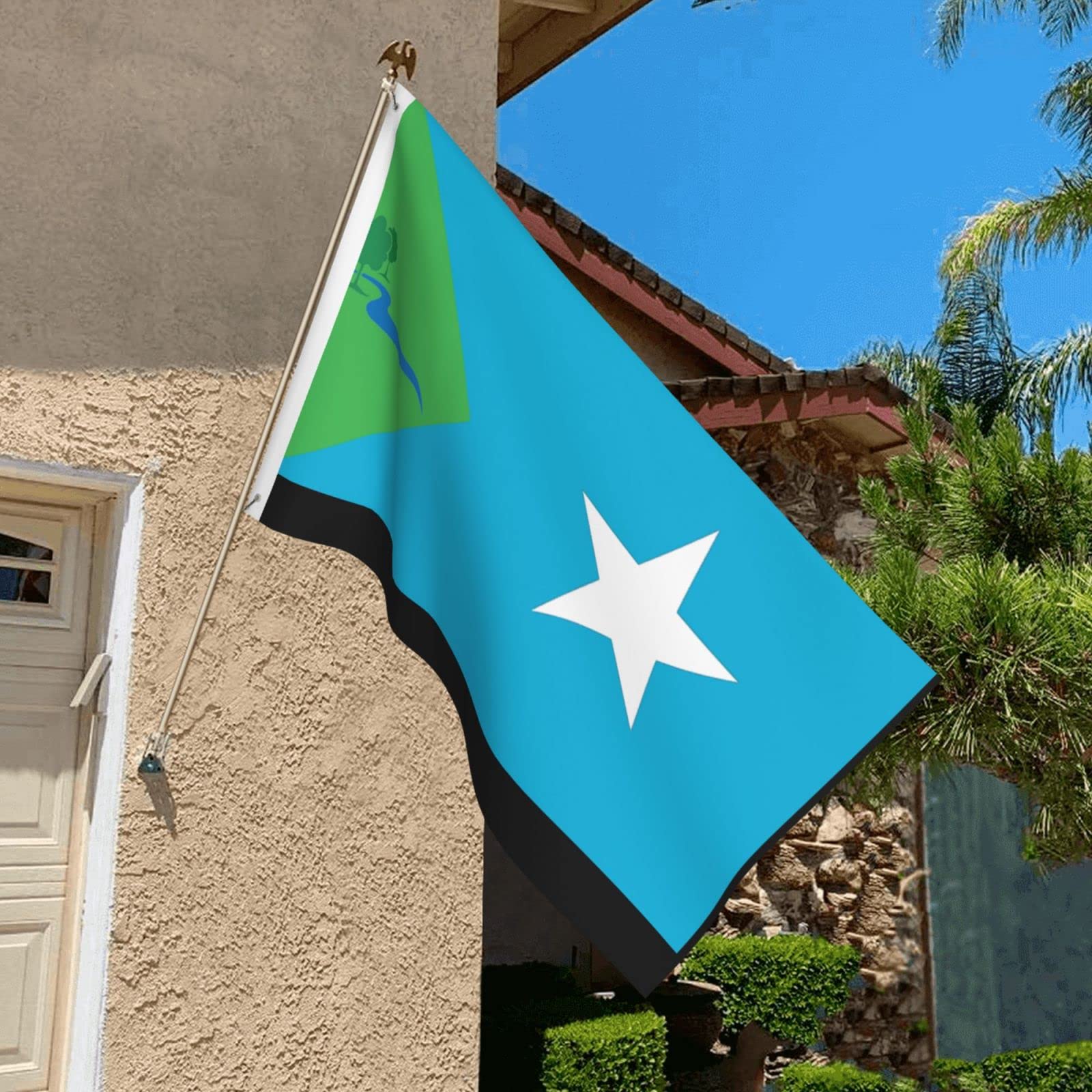 Rusyns Flagge Serbien – 90x150 Cm, Polyester, Wetterfest, Für Garten, Party & Dekoration