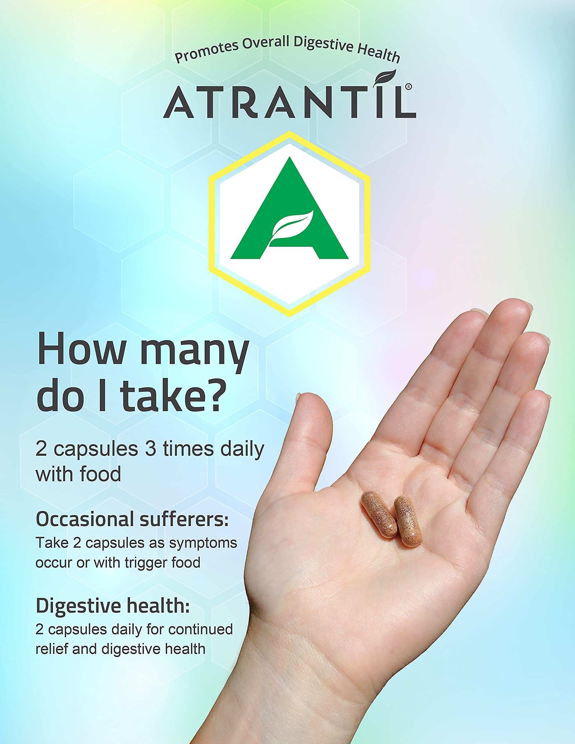 Atrantil 90 CapsulesAntioxidant Packed Polyphenol for Bloating and Gas