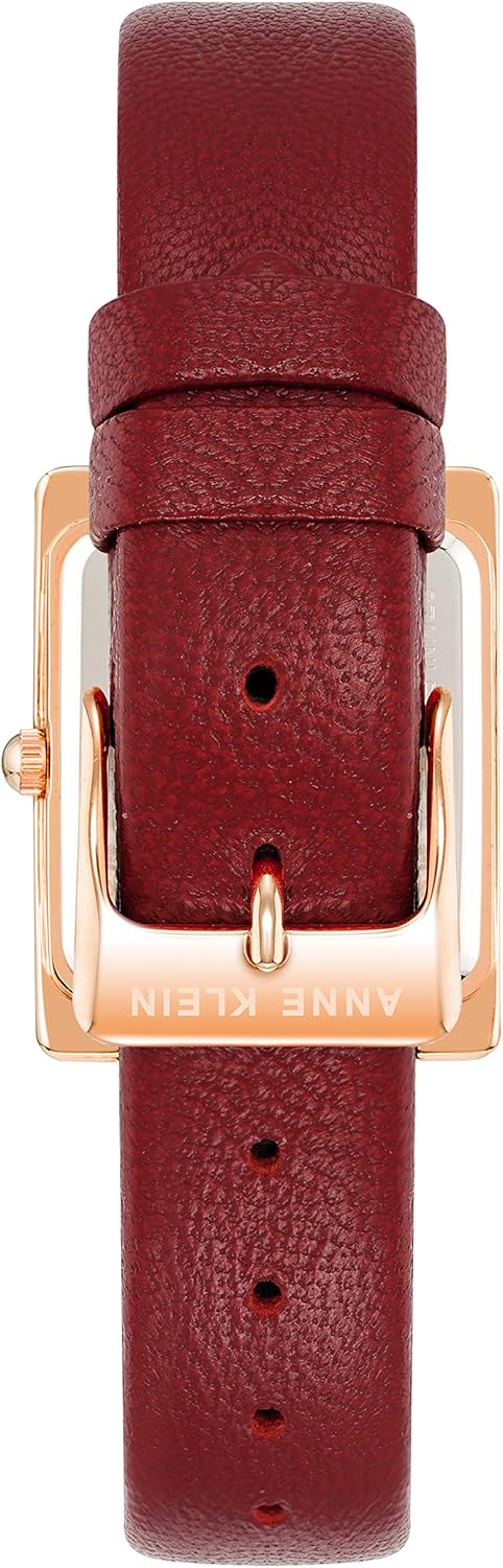 Anne Klein Women's Leather Strap Watch - Image 3