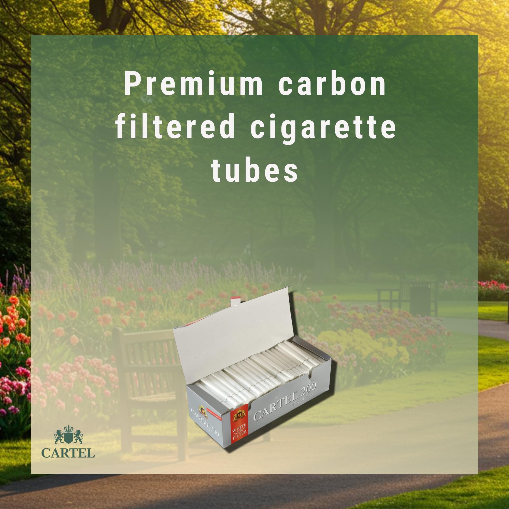 charcoal filter cigarette tubes Amazon.com: Cartel Carbon Filtered White Cigarette Tubes