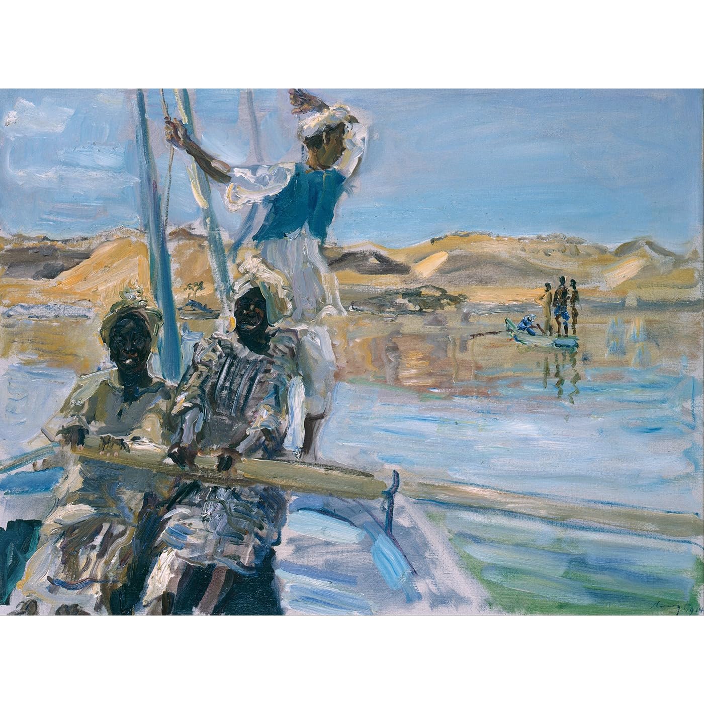 Toile roulée Max Slevogt Pirates 127x101cm pour décor moderne - 2
