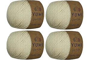 The Joy of Yarn: Yumi Cotton Joy Yarn, 4 Pack