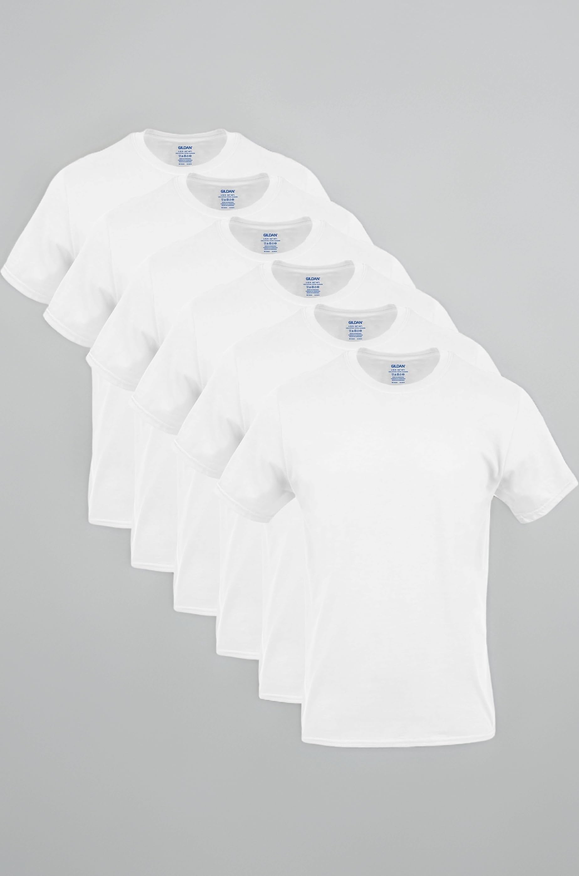 Men's White Crew T-Shirt Multipack