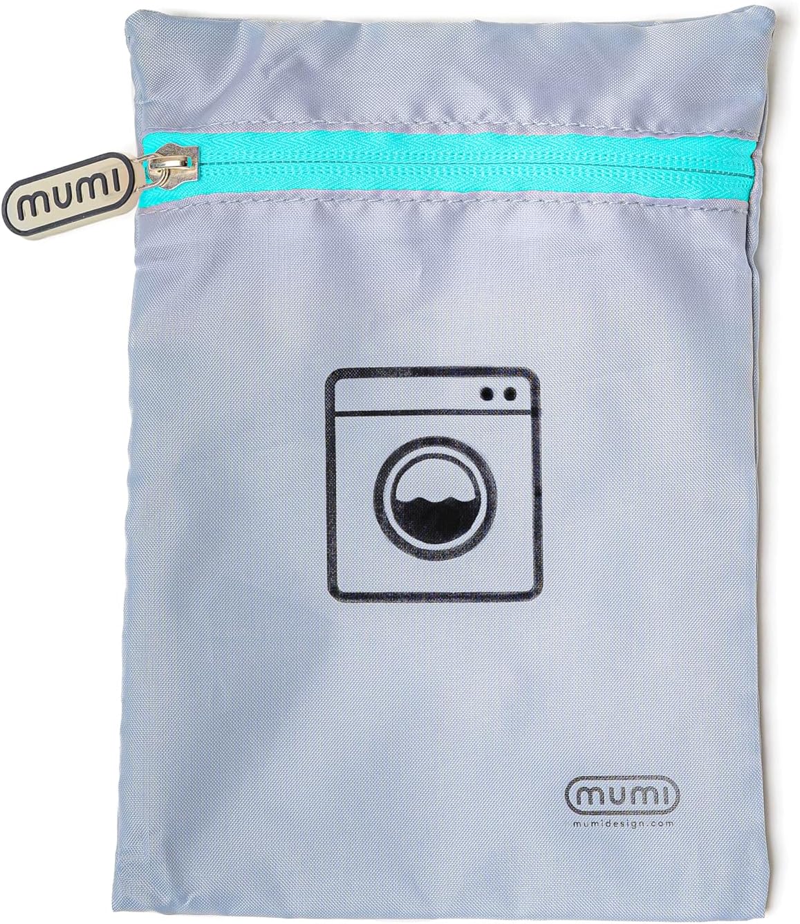 MUMImumi Travel Laundry Bag, Moisture and Smell-Proof, Wash Bags Separate Laundry from Clean Clothes, with Folding Hanger and Outer Bag