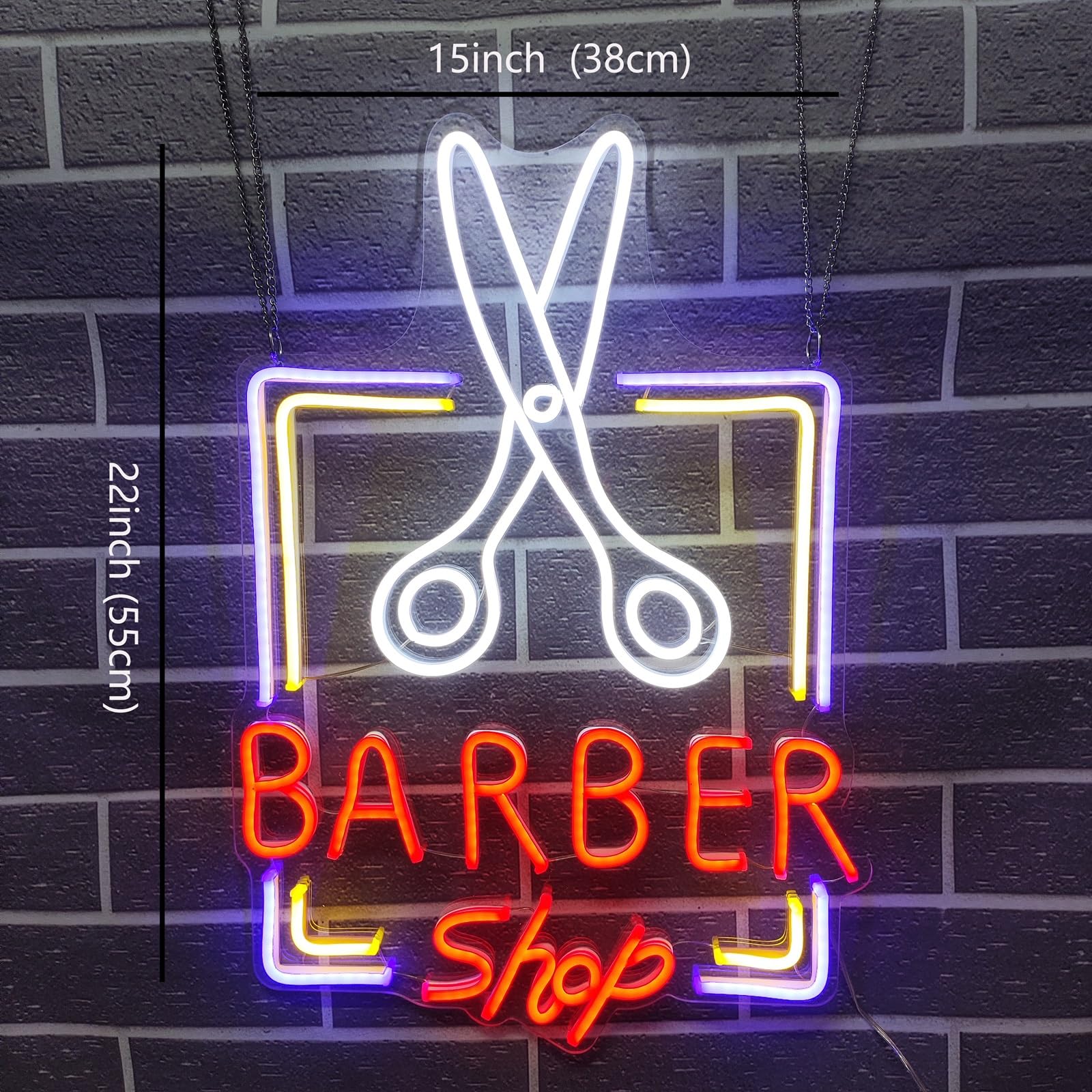 Barber Shop Clip Art Light Beavorty Rotating With Led Lamp Barber Shop