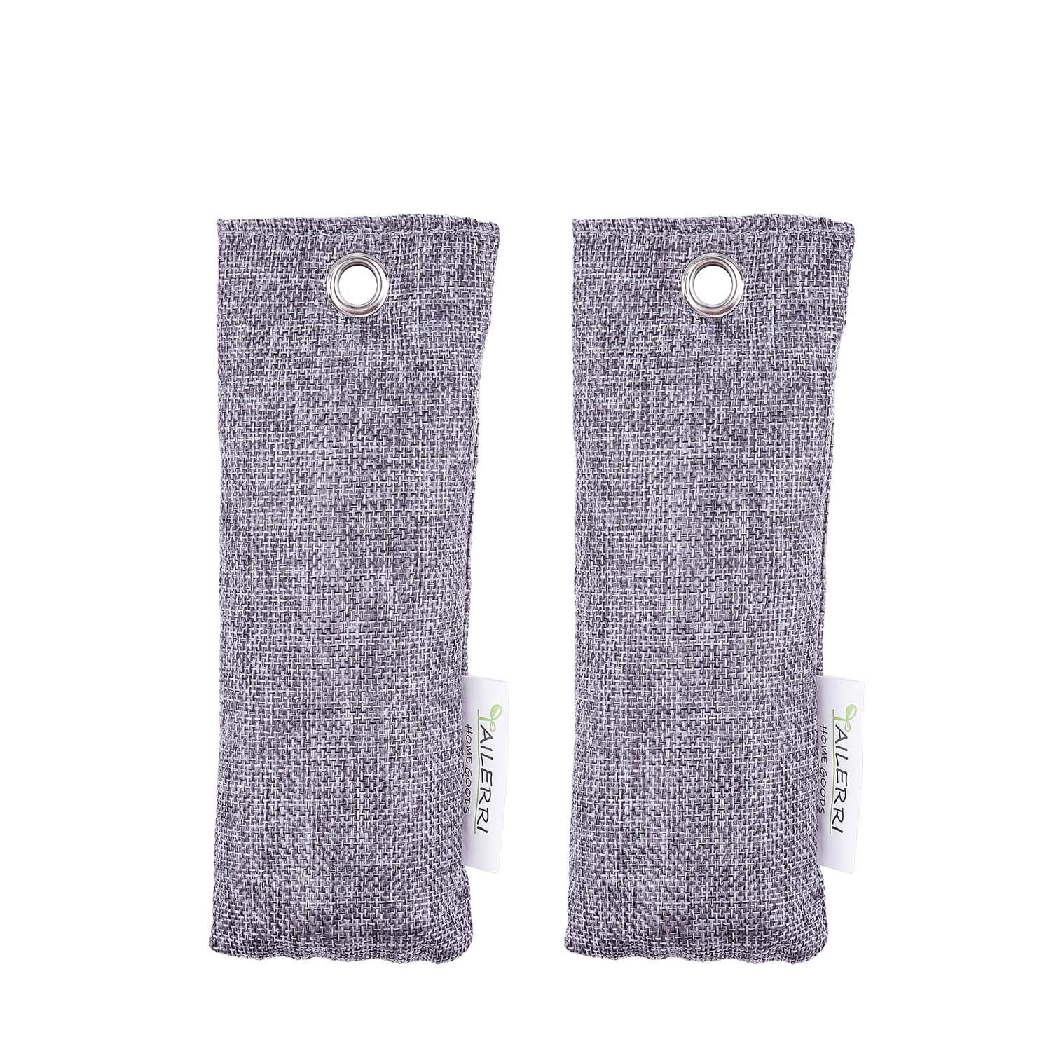 Bamboo Charcoal Air Purifying Bag, Moisture Absorber, Eco Friendly Car Air Purifier, Shoes Deodorizer, Closet Freshener (75 * 2)