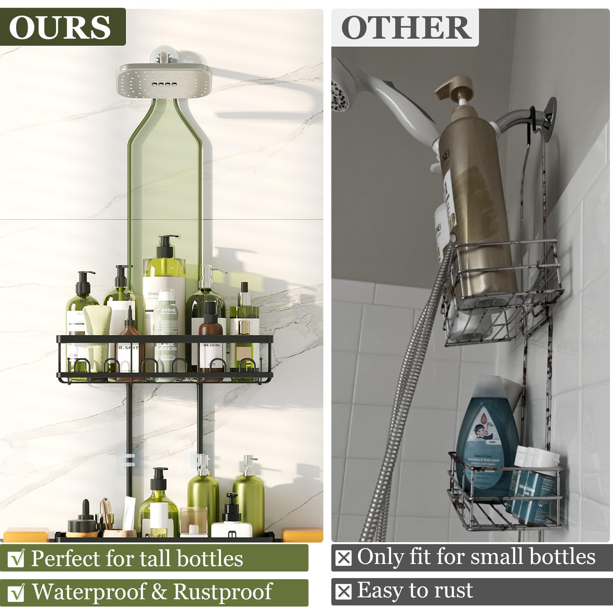 Skyapex Shower Caddy - Organize Your Shower! -4