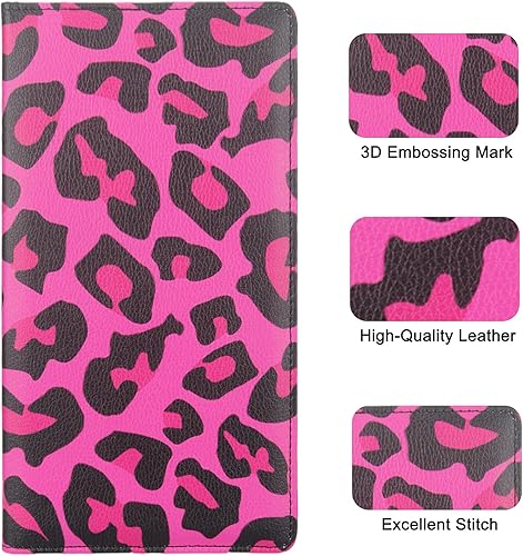 Miniatura 56 de Tarjetero de alta calidad para registro y seguro de automóvil con cierre magnético, organizador de coche para documentos, tarjetas, licencia (negro)