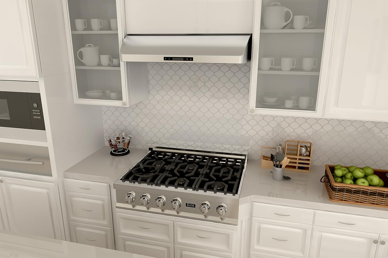 Z Line 621-36 Z Line 900 CFM Under Cabinet Range Hood, 36", Stainless Steel