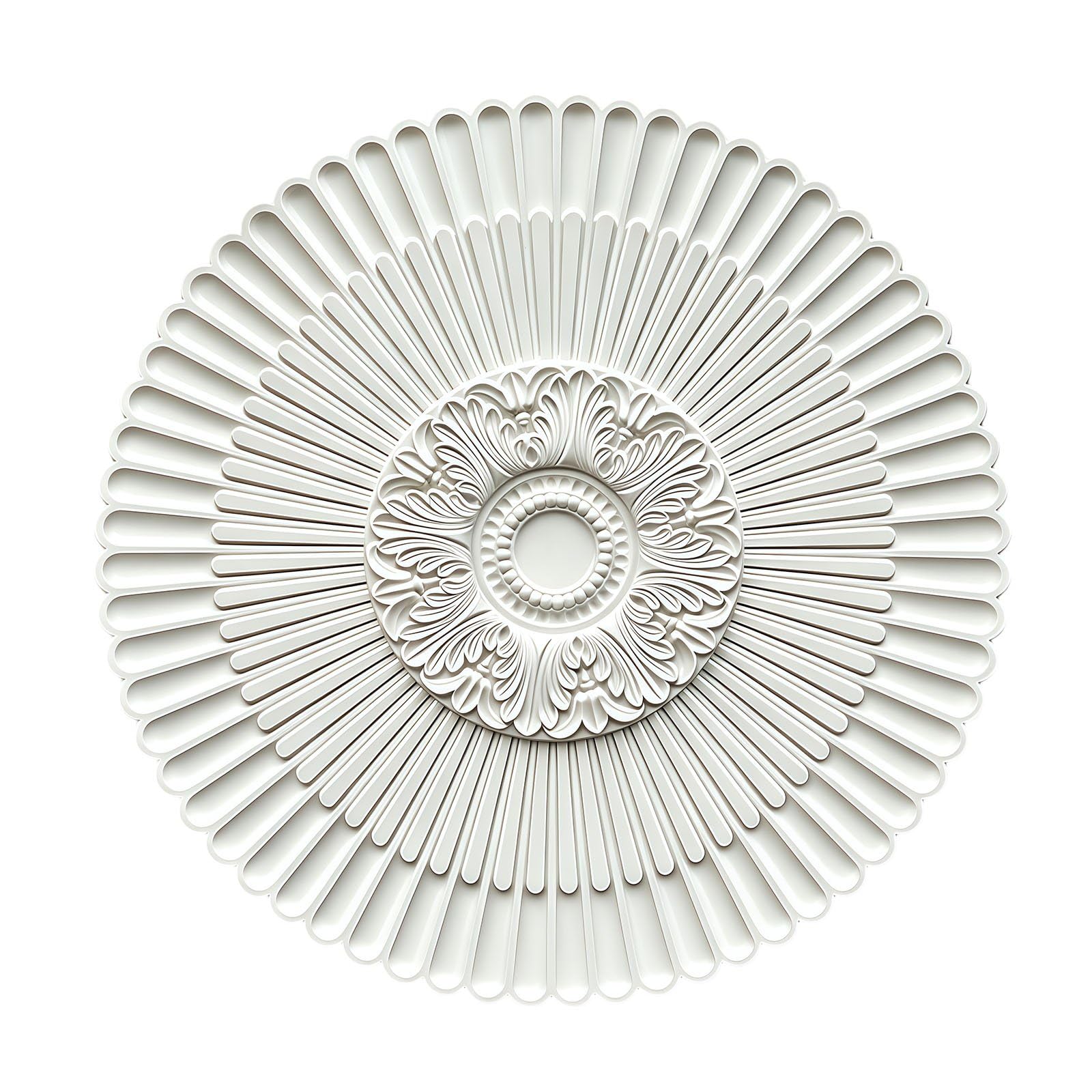 50cm Ceiling Medallion Decorative Plate for Chandelier Base Lightweight