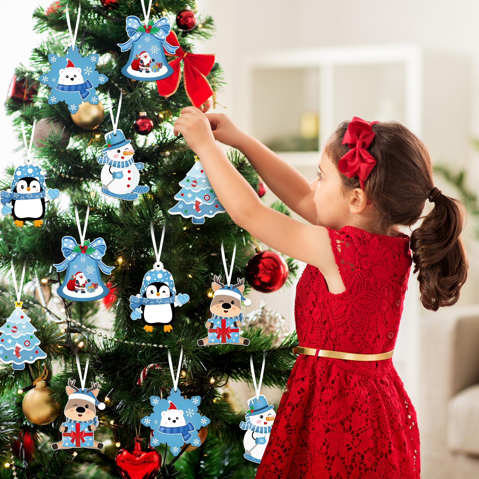 Lot De 24 Kits De Bricolage De Noël Pour Enfants En Pain D'épices