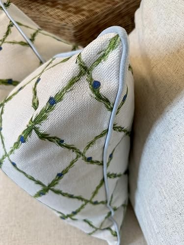 Miniatura 7 de Funda de almohada de celosía Primavera Grandmillennial Pillow