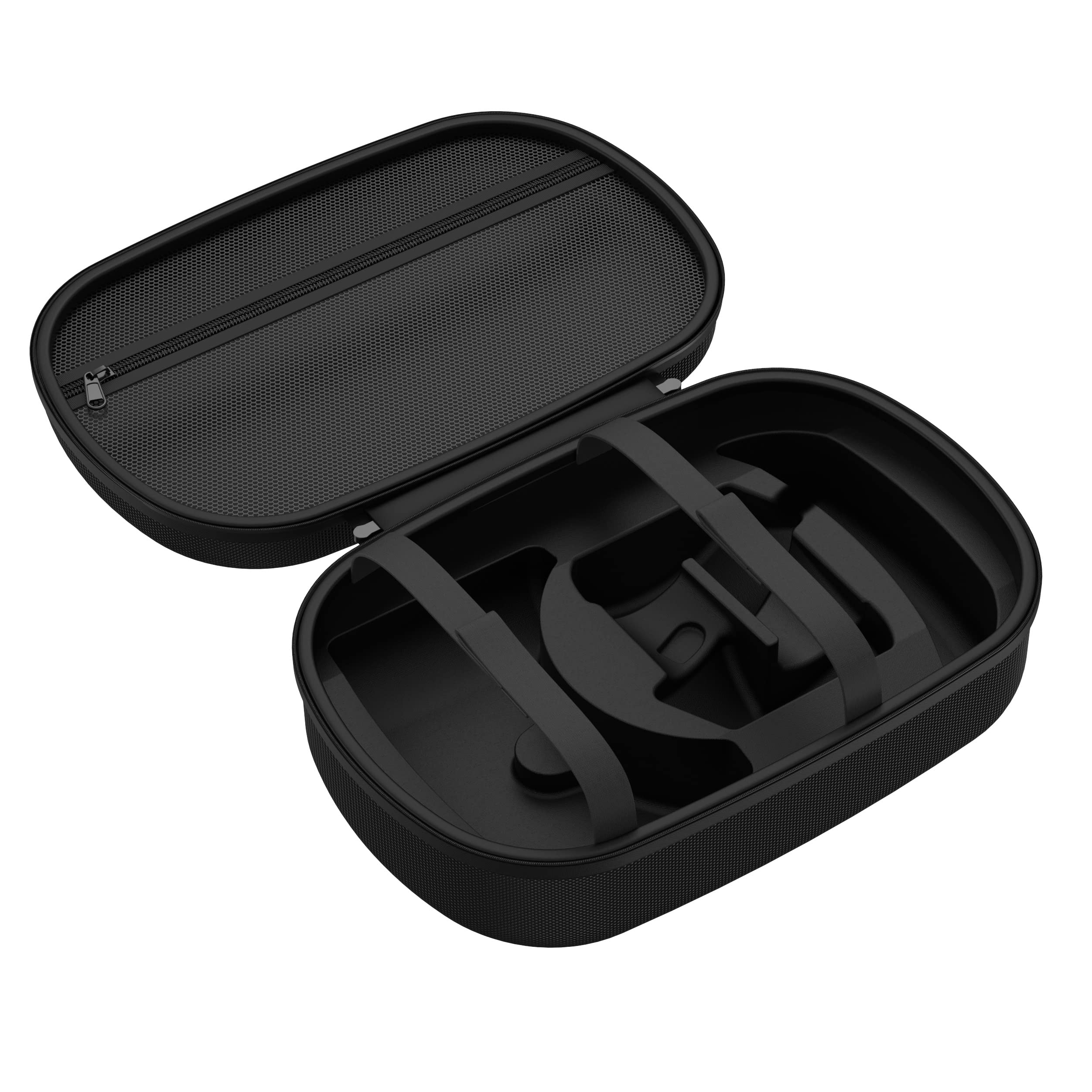 Venom Carry Case for Meta/Oculus Quest 2 Headset, Czarny, Travel Storage Case