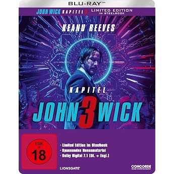 John Wick: Kapitel 3 - Limited Blu-ray Edition im Steelbook