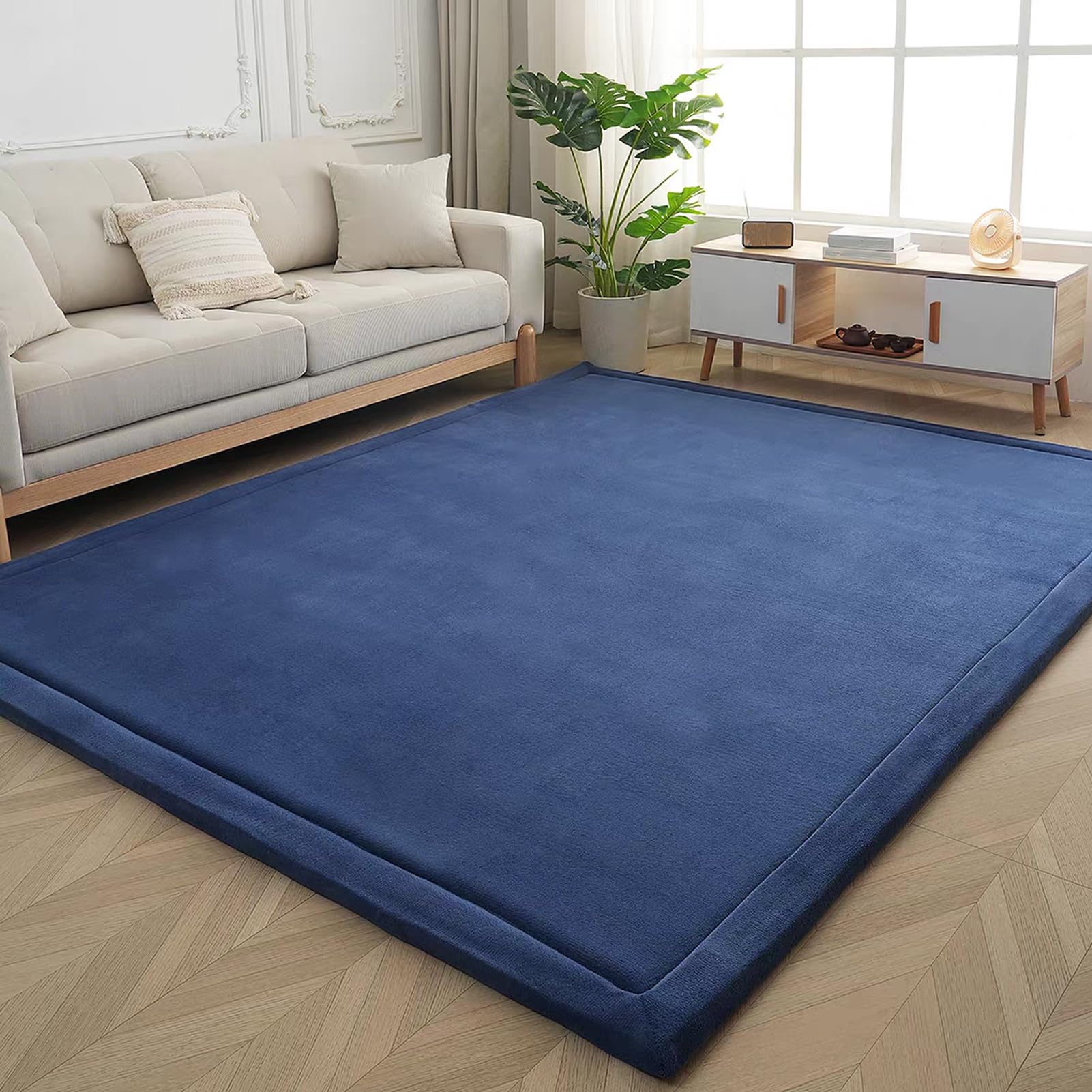 ZAJENKUB Drum Carpet Non Slip, Soundproof Mat, Drum Blanket, Professional Drum Rugs, Musical Instruments Mats, Electronic Drums Bass Drum Snare Etc, Drum Rug Mat 200x160cm/78.74x62.99inch