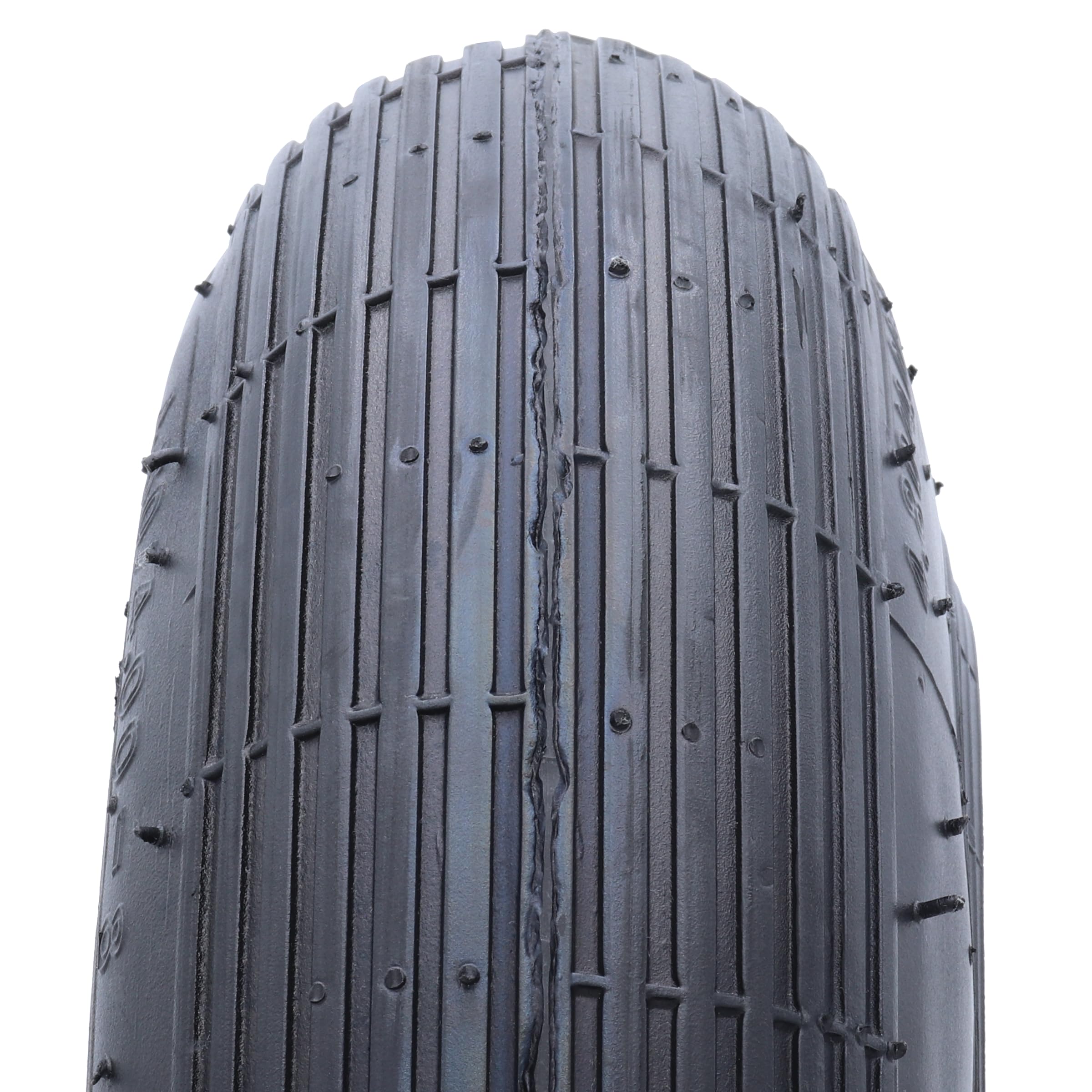 2 Stück 4.80/4.00-8 Schubkarrenreifen Und Räder 40 Cm Gummiräder Mit 2 Cm Lagern Schwarz