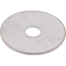 1/4" Stainless Fender Washer 25 Pack, 1-1/4" Outside Diameter, 18-8 304 Stainless Steel by Makers Bolt