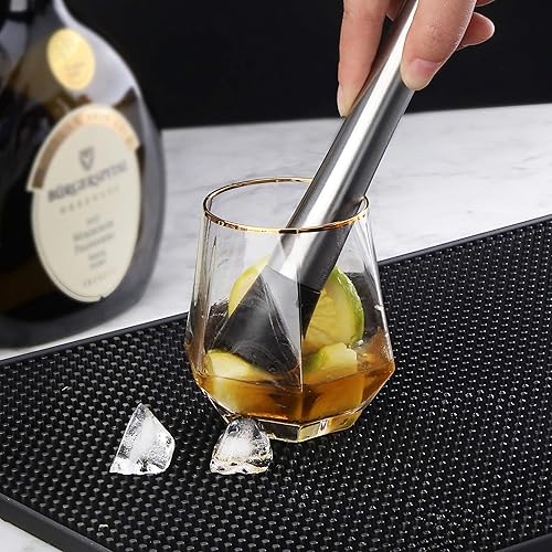 Miniatura 7 de New Star Foodservice 48421 - Alfombrilla de goma para encimera 120 x 180in color negro