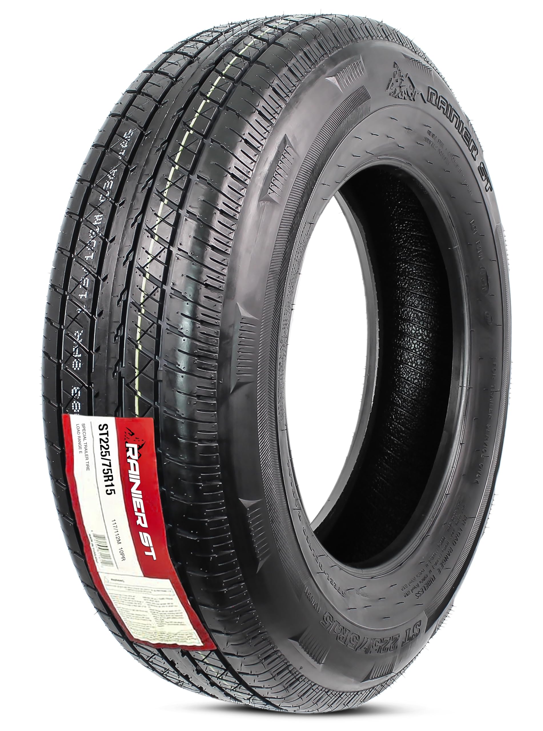 Amazon.com: eCustomrim ST225/75R15 DEEP TREAD Radial Trailer Tire