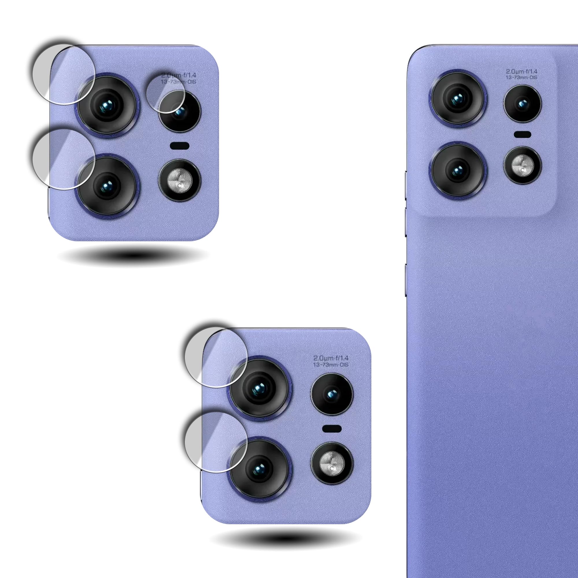 Mobile Camera Lens Protector For Motorola Moto Edge 50 Pro 5G (Camera Lens Protect from The Scratches) (Pack of 2) (B0CZTXK425) Amazon Price History, Amazon Price Tracker