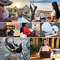 Vista 10 de Swiftpoint ProPoint - Ratón ergonómico inalámbrico, PowerPoint Presentation Clicker y puntero láser, recargable con Bluetooth para portátiles