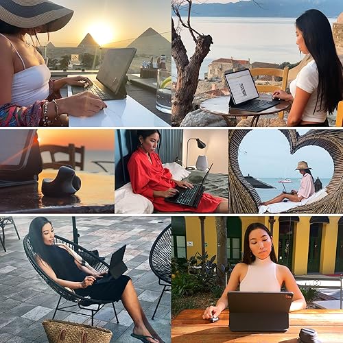 Miniatura 10 de Swiftpoint ProPoint - Ratón ergonómico inalámbrico, PowerPoint Presentation Clicker y puntero láser, recargable con Bluetooth para portátiles y